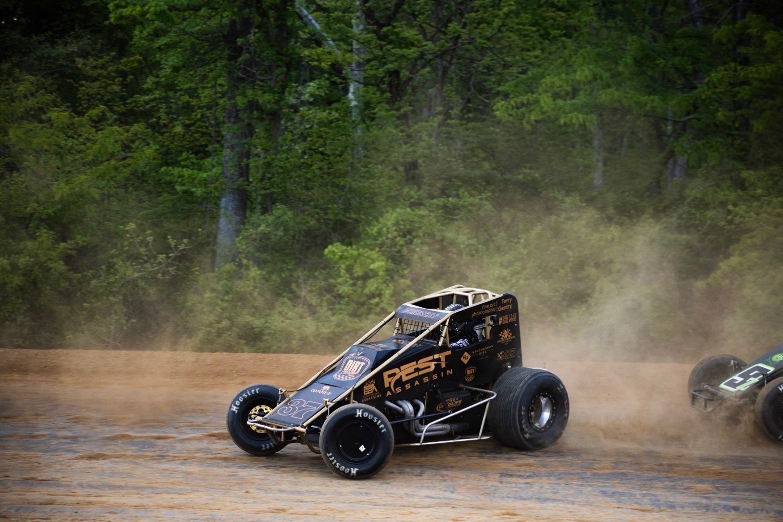 Sliding through the dust